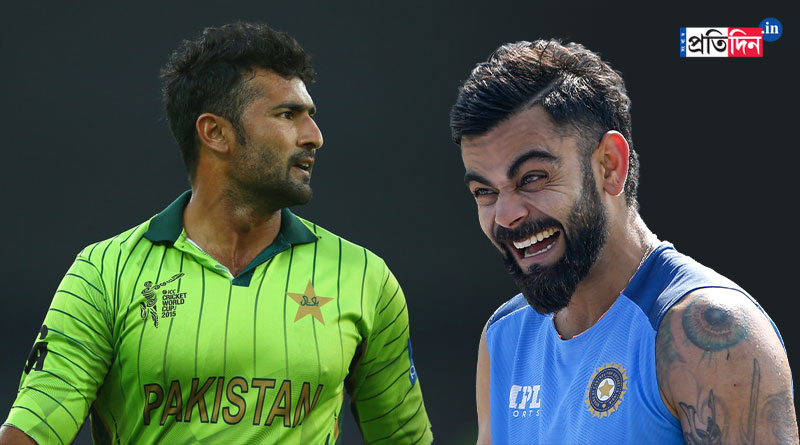 Pakistan pacer Sohail Khan recalled the 2015 World Cup match against India and revealed how Virat Kohli charged at him । Sangbad Pratidin