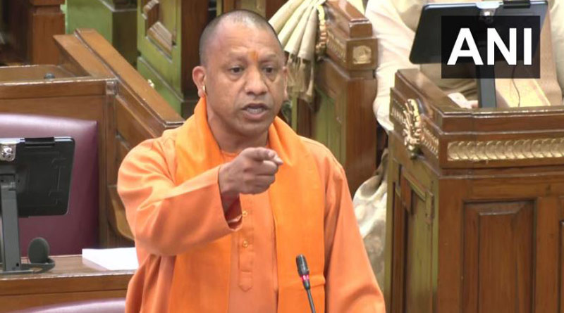 UP CM Yogi Adityanath's rare outburst in UP assembly। Sangbad Pratidin