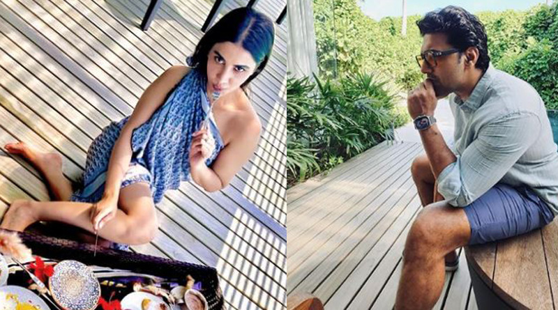 Dev and Rukmani Maitra shares photos from maldives| Sangbad Pratidin