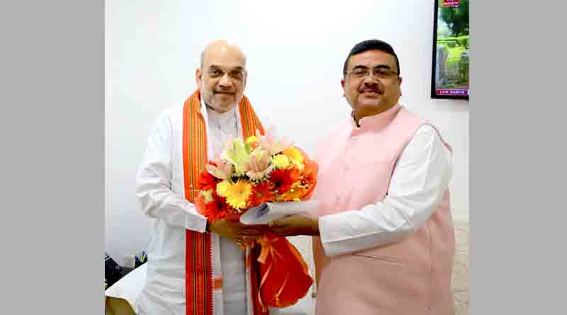 Suvendu Adhikari complains against Sukanta Dilip to Amit Shah | Sangbad Pratidin