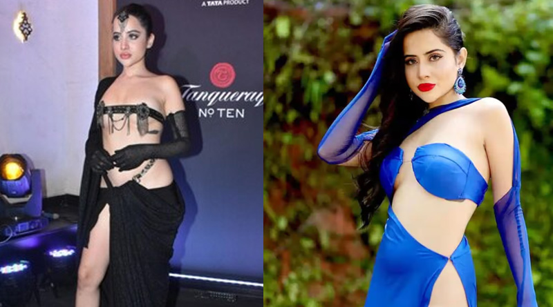 Urfi Javed's Bold Saree Look Makes Netizens Sing 'Mujhse Shaadi Karogi| Sangbad Pratidin