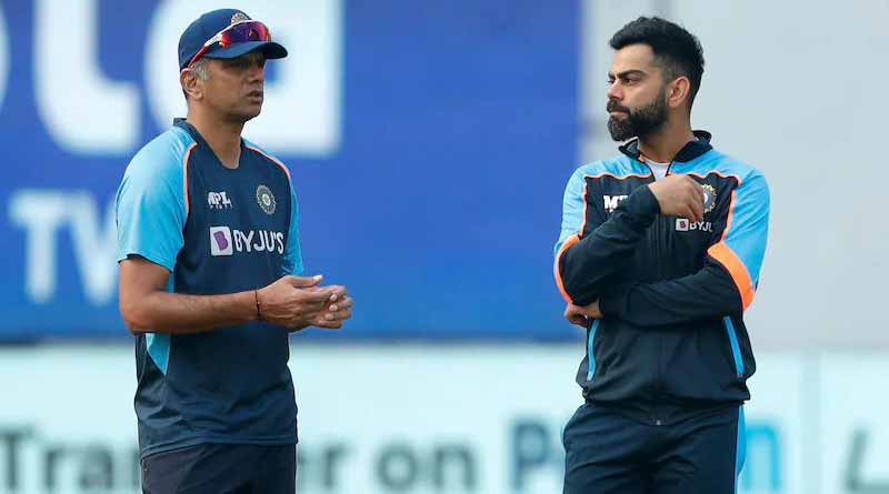 Virat Kohli's honest confession to Rahul Dravid after getting big hundred against Australia in Ahmedabad । Sangbad Pratidin