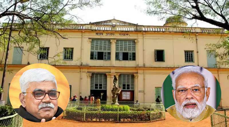 Santiniketan Trust writes to Modi against Viswa Bharati VC for discussing politics । SangbadPratidin