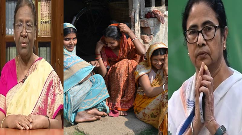 President Draupadi Murmu and WB CM Mamata Banerjee wishes in International Women's day । Sangbad Pratidin