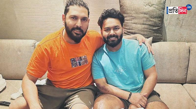 Yuvraj Singh shares heartfelt messages for Rishabh Pant । Sangbad Pratidin