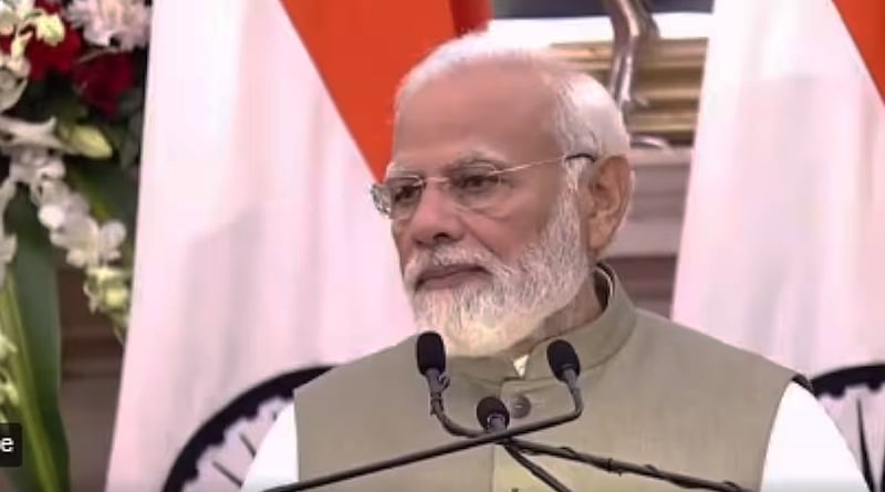PM Modi raises temple vandalism issue with Australian PM | Sangbad Pratidin