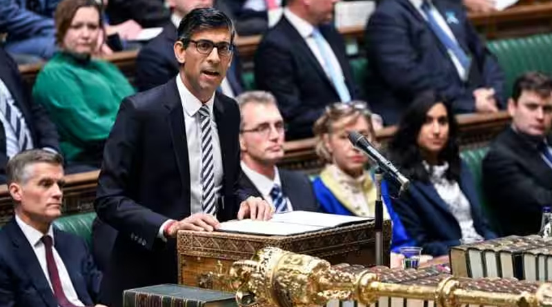 British government set to introduce new law t stop illegal migrants, Rishi Sunak pledges to end problem | Sangbad Pratidin
