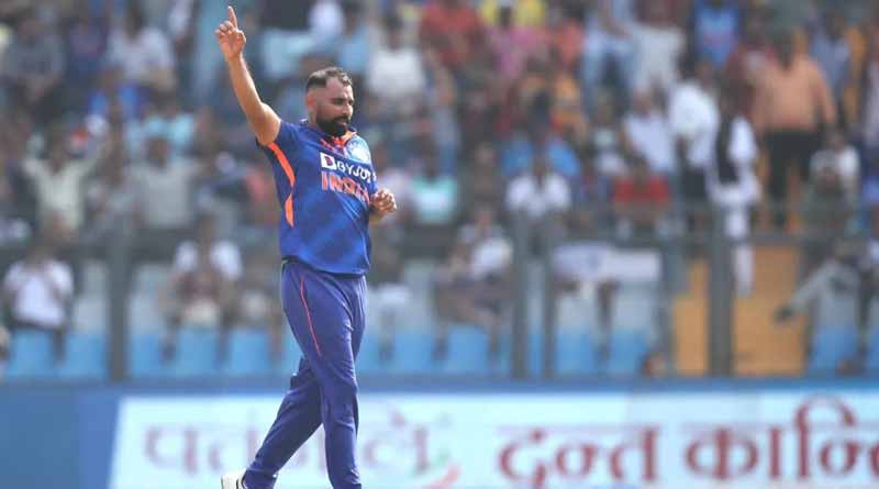Mohammed Shami run through Australian innings in the first ODI of three match series । Sangbad Pratidin