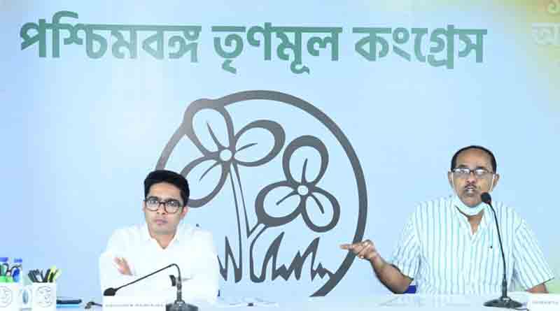 Abhishek Banerjee rebuked Udayan Guha and Rabindranath Ghosh | Sangbad Pratidin