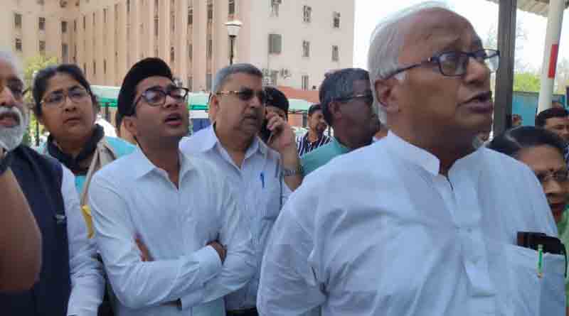 Central Forces to block Abhishek Banerjee and other TMC MPs at Delhi | Sangbad Pratidin