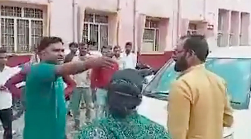 Uttar Pradesh BJP Leader's Car Blocks Ambulance and Patient died | Sangbad Pratidin