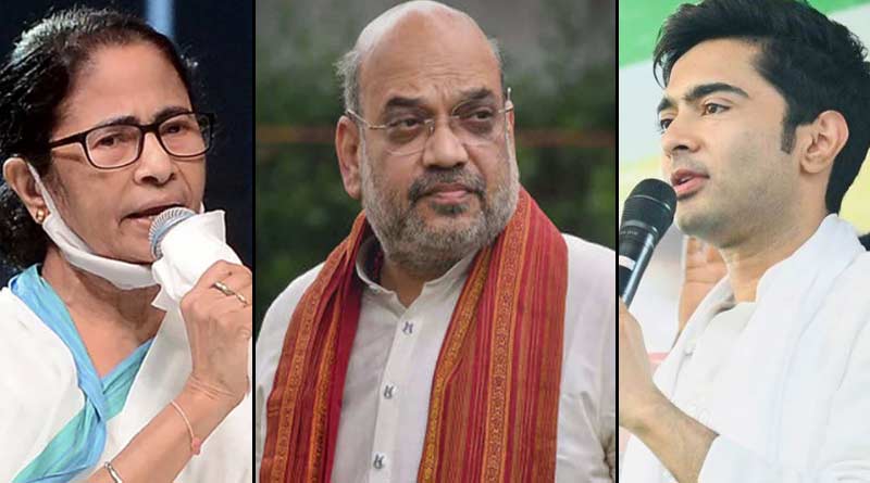 Amit Shah slams Mamata Banerjee and Abhishek Banerjee, calls her Hitler । Sangbad Pratidin