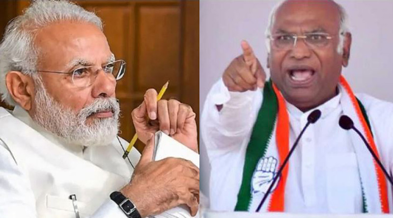 Congress chief Kharge calls PM Modi 'poisonous snake'। Sangbad Pratidin