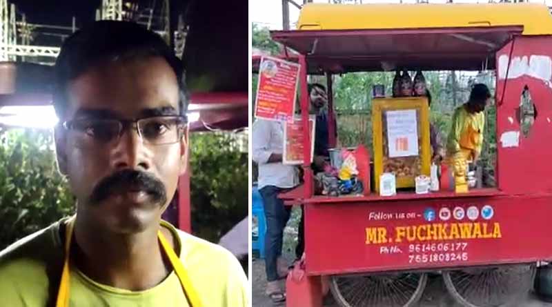 Karate champion sells panipuri to support family in Bankura । Sangbad Pratidin