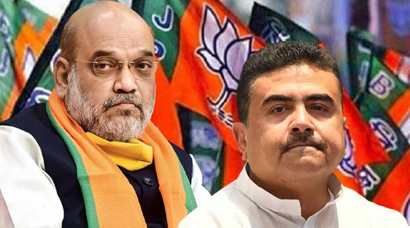 Panchayat Election 2023: Suvendu Adhikari asks Amit Shah to provide central force on Panchayat Election | Sangbad Pratidin
