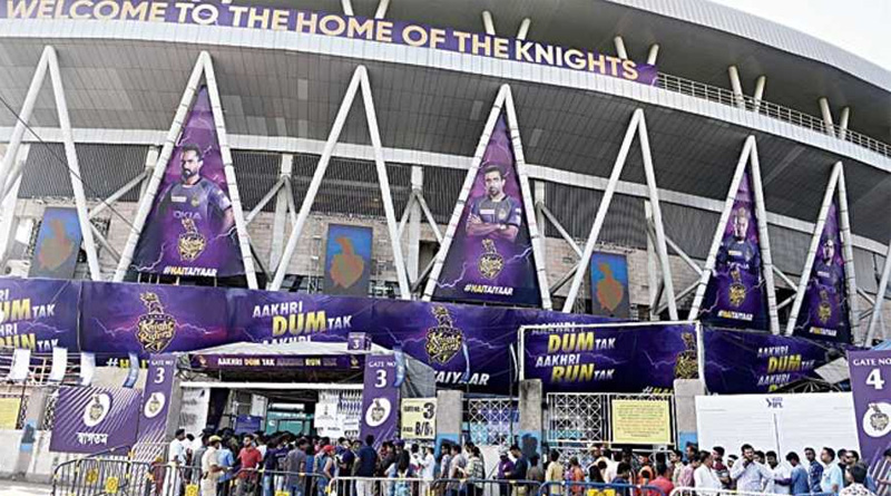 IPL makes return to Eden Gardens after 3 years, spectators to enjoy drone show | Sangbad Pratidin
