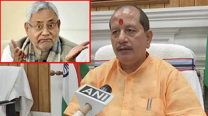 Bihar JDU Leader accused of feeding dog meat in munger by BJP | Sangbad Pratidin