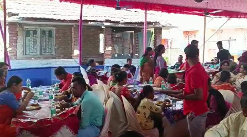 Duare Jamaishasthi celebrated at rishra with 800 people | Sangbad Pratidin