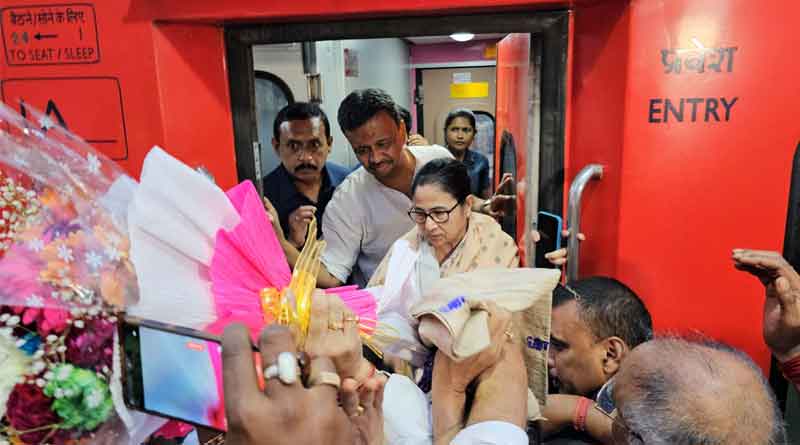 Mamata Banerjee asks TMC workers to conduct dharna at Amartya Sen residence । Sangbad Pratidin