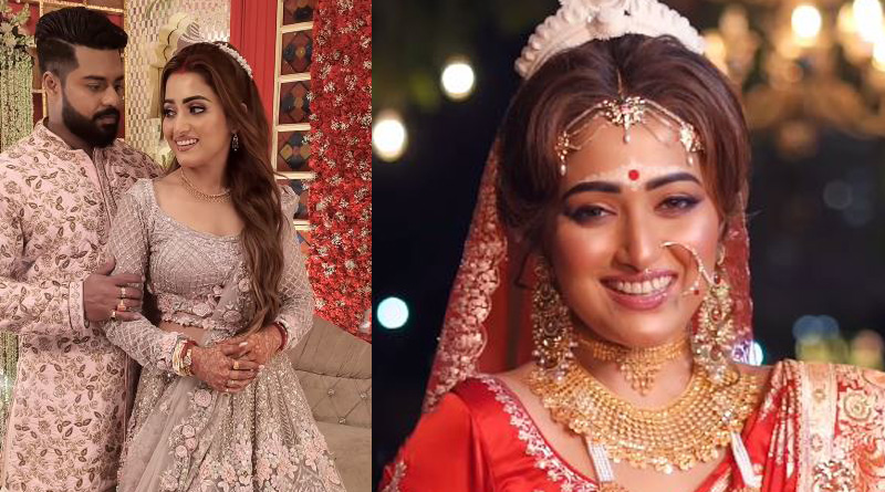 Sudipta Banerjee's reception Photos goes viral| Sangbad Pratidin