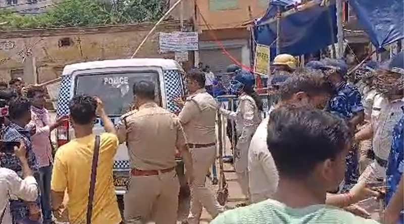 West Bengal panchayat polls: Massive violence in Bhangar during nomination filing । Sangbad Pratidin