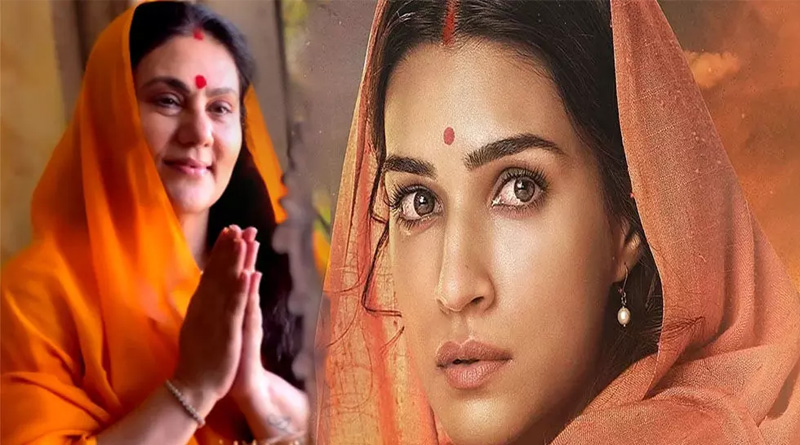sita dipika chiklia reacts to om raut kissing kriti sanon| Sangbad Pratidin