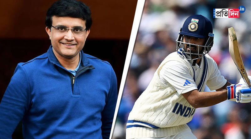 Sourav Ganguly lavished massive praise on Ajinkya Rahane । Sangbad Pratidin