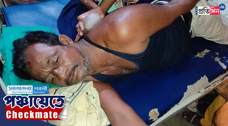 Panchayat Election: TMC workers allegedly beaten in Birbhum । Sangbad Pratidin