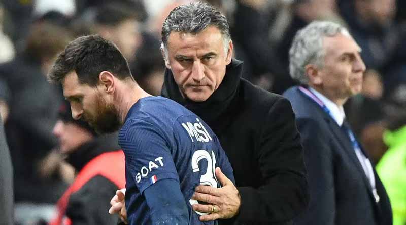 PSG Coach Cristophe Galtier confirms Lionel Messi's exit from the club । Sangbad Pratidin