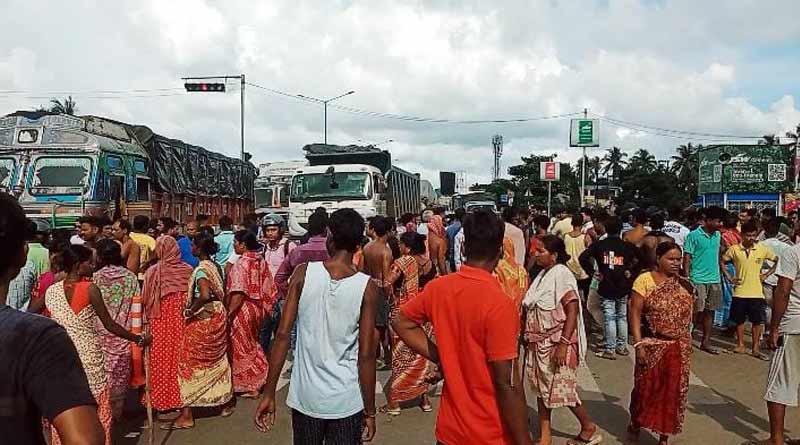 Man dies in a road accident in Bagnan । Sangbad Pratidin