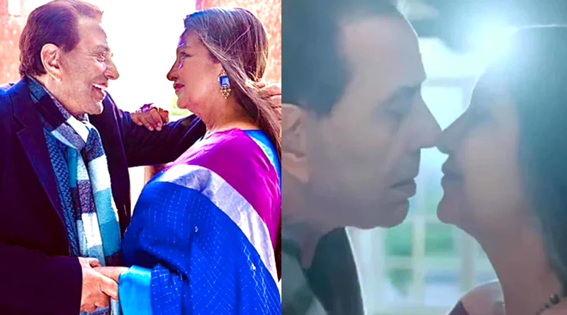 Dharmendra opened up about his kissing scene with Shabana Azmi in RRKPK | Sangbad Pratidin