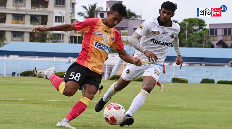 East Bengal and Rainbow FC match ends in a draw । Sangbad Pratidin