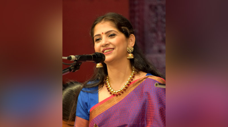 A person arrested for allegedly cheating artist Kaushiki Chakraborty। Sangbad Pratidin