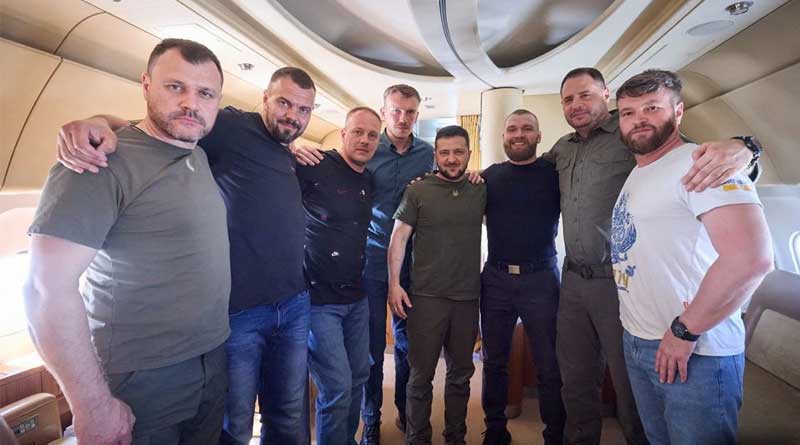 Ukraine President Zelensky brings home former commanders from Turkey | Sangbad Pratidin