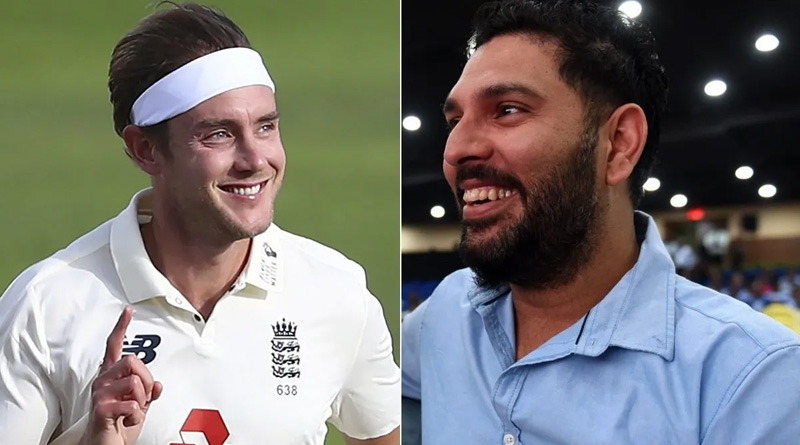 Stuart Broad breaks silence on 'mental' impact of Yuvraj Singh's six sixes | Sangbad Pratidin