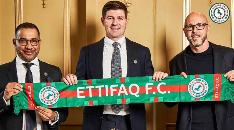 Steven Gerrard is the new coach of Ettifaq FC and Eelco Schattorie the new sporting director । Sangbad Pratidin