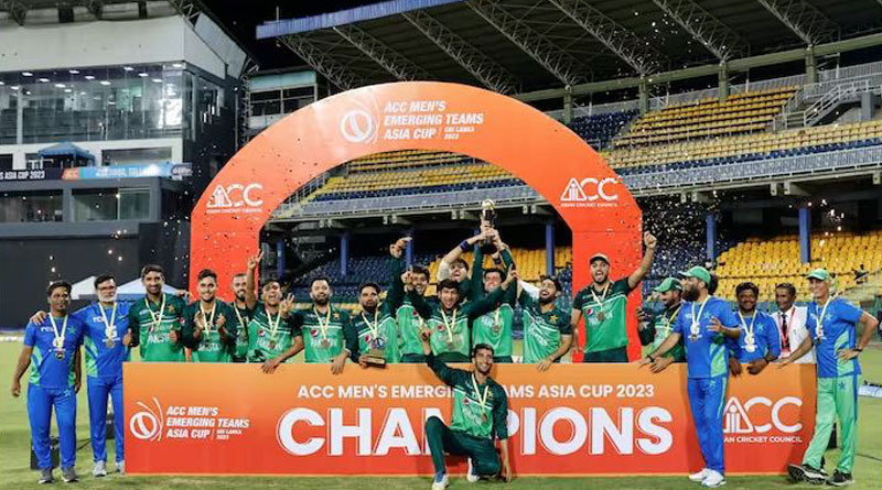 Pakistan A had players like Haris and Wasim Jr. who had already made a mark in international cricket । Sangbad Pratidin