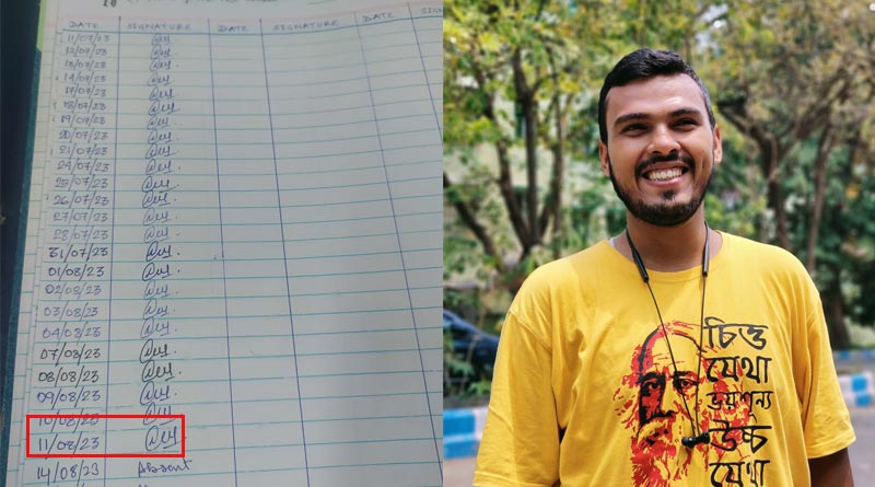SFI slams documents posted by ju student aritra majumder | Sangbad Pratidin