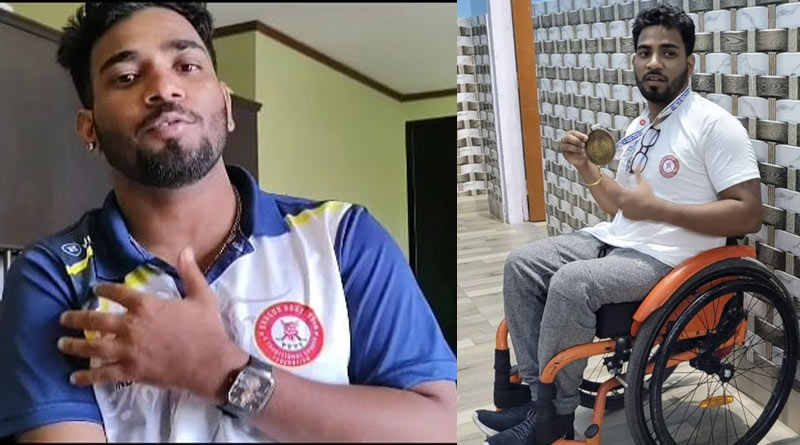 WB man suffered accident, participates in Dragon boat competition in wheelchair | Sangbad Pratidin