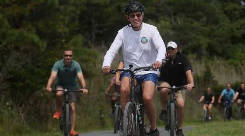 Biden watches Oppenheimer, relishes fish, avoids talk on Trump after his indictment | Sangbad Pratidin