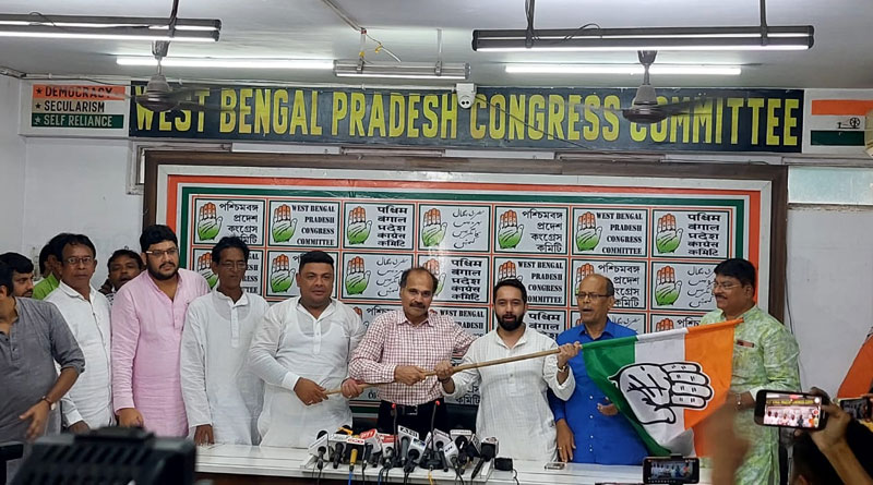 Firhad Hakim's son in law Yasir Haidar joins Congress | Sangbad Pratidin