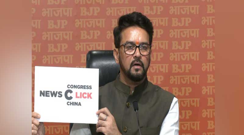 BJP targets Congress over report on NewsClick, alleges China links | Sangbad Pratidin