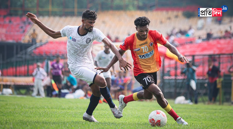 East Bengal wins against Police in Kolkata league । Sangbad Pratidin