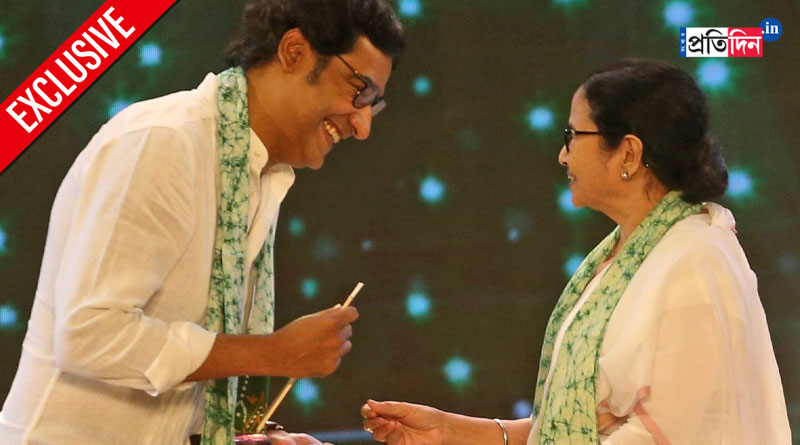 Kaushik Sen pledges to continue protest after getting Tele Somman Award from Mamata Banerjee | Sangbad Pratidin