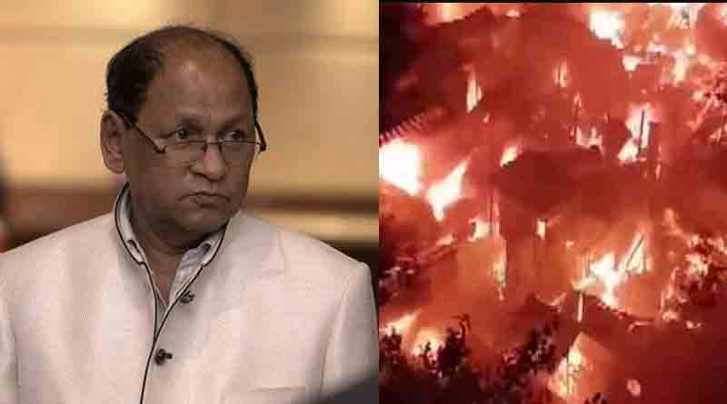 First Arrest in Mangla haat fire incident | Sangbad Pratidin