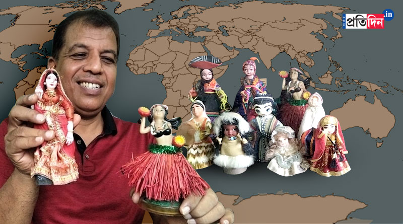 Globe trotter doctor has an amazing doll collection | Sangbad Pratidin