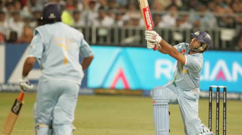 OTD in 2007: Yuvraj Singh smashes 6 sixes off Stuart Broad, sets record for fastest fifty hit in cricket history। Sangbad Pratidin