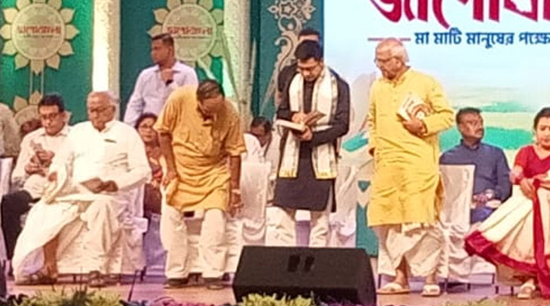 Abhishek Banerjee attacks Amit Shah over Durga Puja inauguration | Sangbad Pratidin