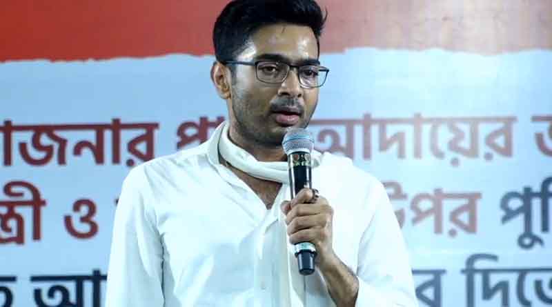 Abhishek Banerjee will again stage a Dharna if Modi Govt does not reply | Sangbad Pratidin