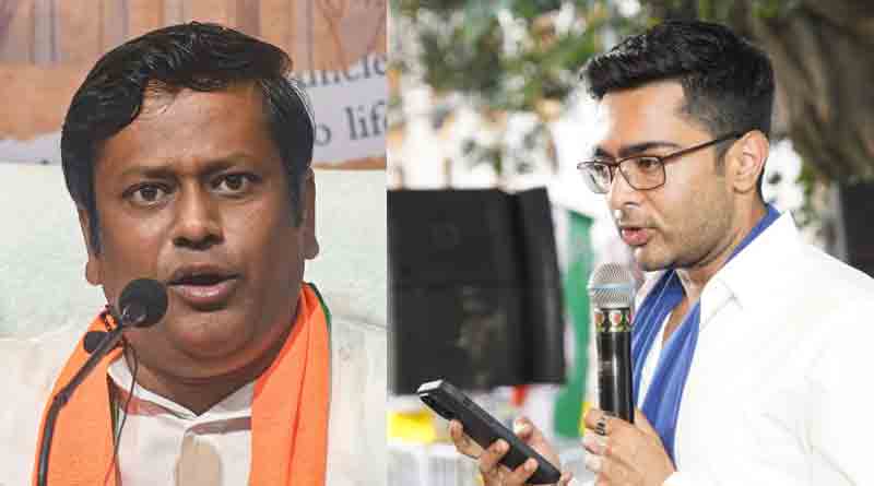Abhishek Banerjee gives Sukanta Majumdar's phone number | Sangbad Pratidin